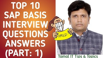 SAP BASIS Questions Answers | SAP Administrator Interview Questions Answers | SAP BASIS FAQ | PART#1
