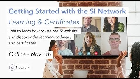 Aan de slag met het Si-netwerk, leren en certificaten