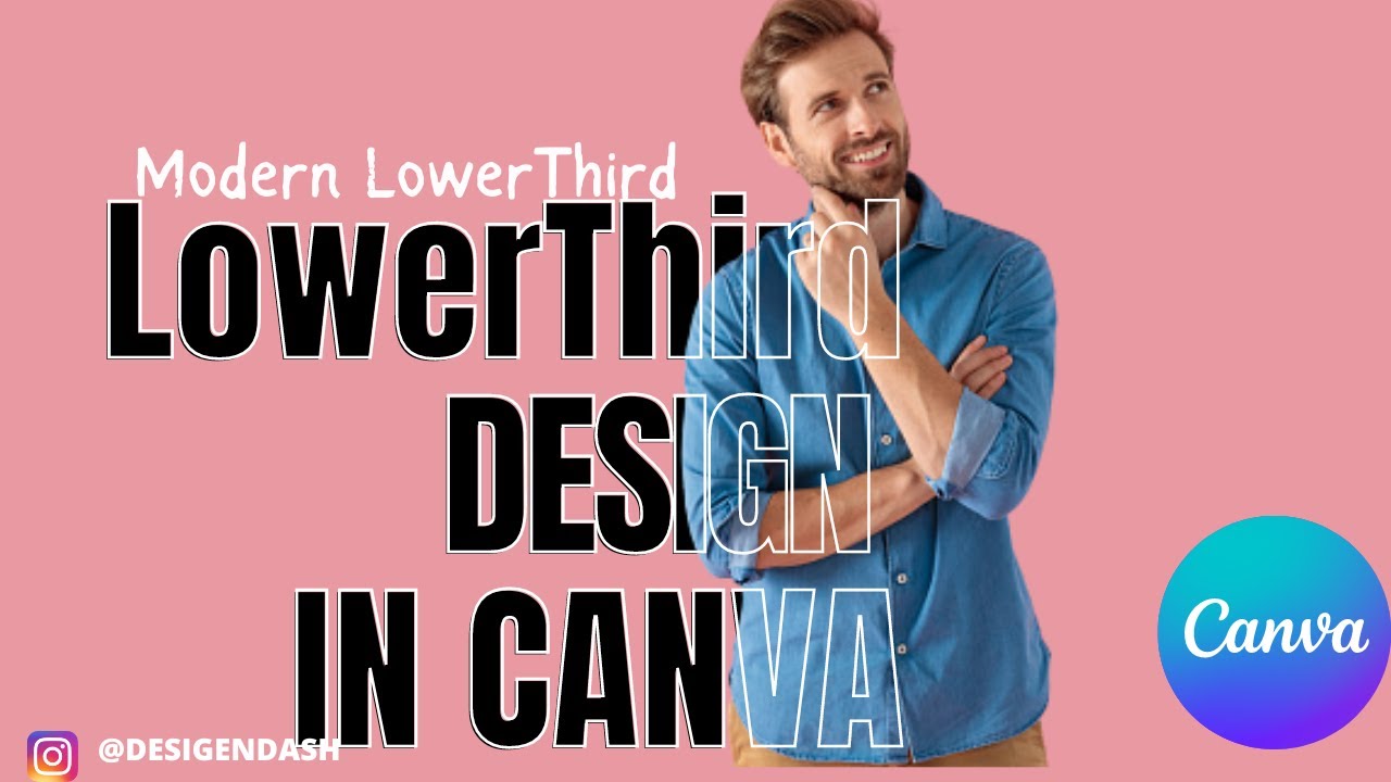 Design This Modern Lowerthird | Designer Dash |