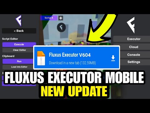 Fluxus Executor Mobile New Update FLUXUS DOWNLOAD Fluxus Script