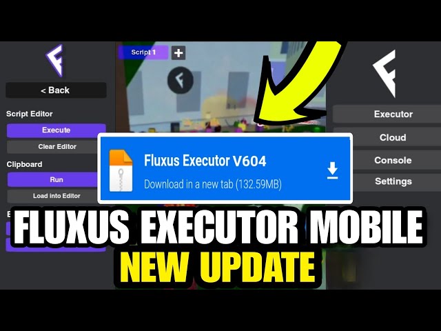 Fluxus Coral New Update v606 🟪 Fluxus Executor Mobile