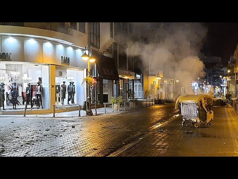 Σοβαρά επεισόδια σε διαμαρτυρία κατά των μέτρων στη Λεμεσό…