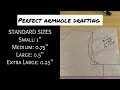 How to DRAFT the perfect armhole for different sizes using standard measurement | Beginners Guide