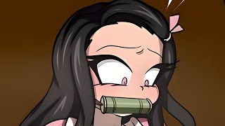 Nezuko’s Feelings Went Too Far.. | Demon Slayer Comic Dub