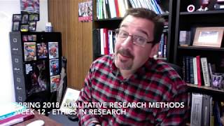Spring 2018 Qualitative Research Methods-Week 12