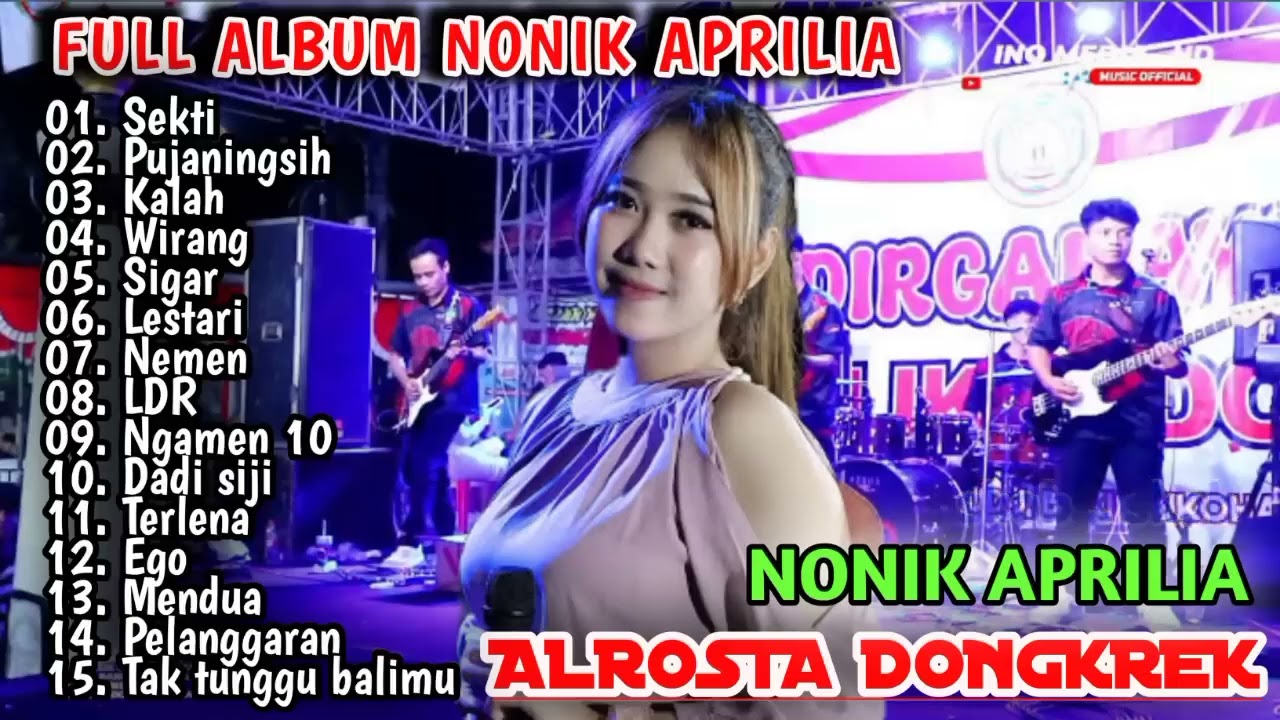 FULL ALBUM ALROSTA TERBARU - NONIK APRILIA | MUSIC DONGKREK SRAGEN | FULL SKOB SKOB