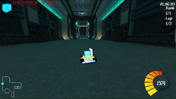SuperTuxKart 0.8.1 STK Enterprise 6 times speed