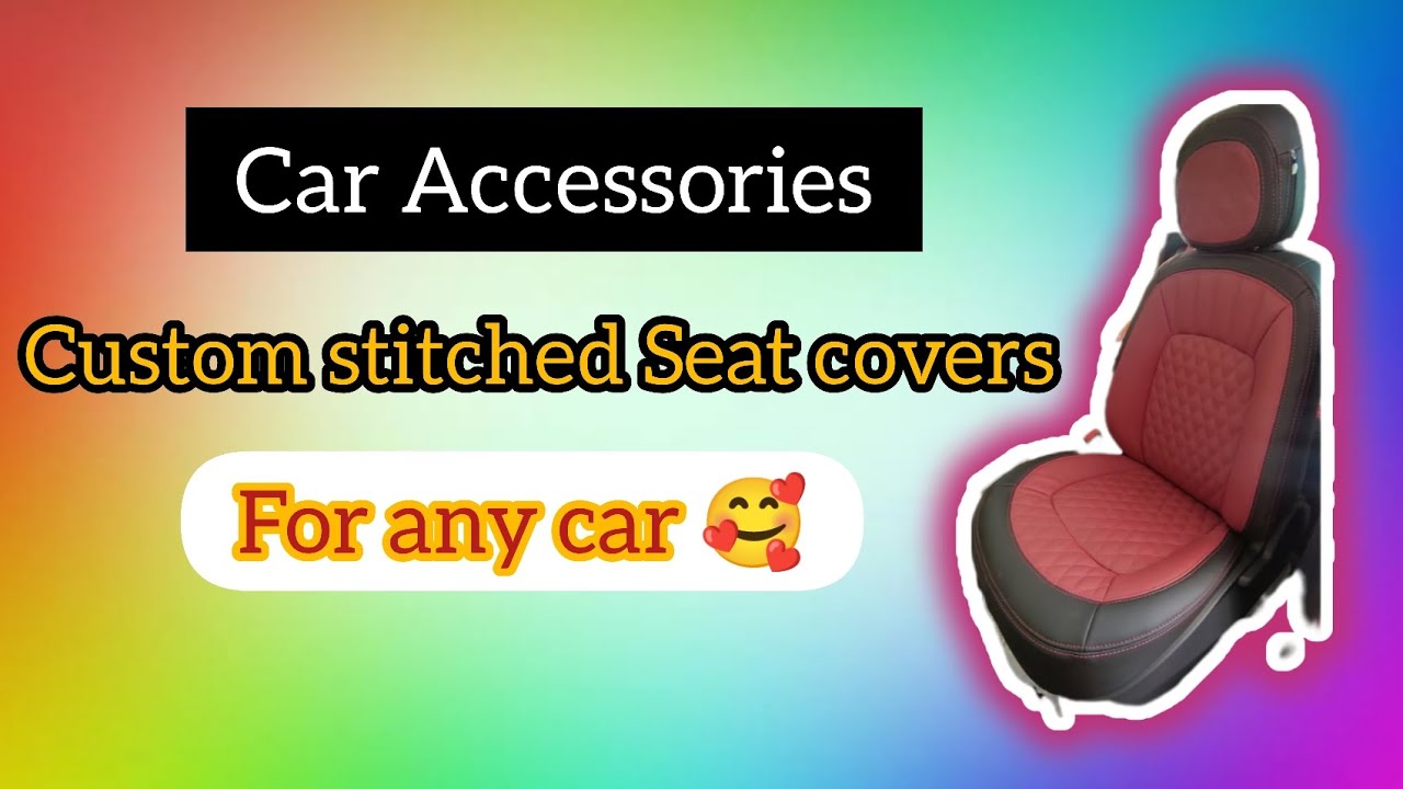 Best Car Accessories Custom seat covers Modified Tata nexon RK car accessories nexon 