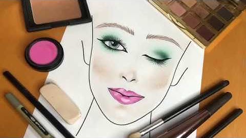 Basic face chart tutorial