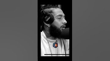 Nipsey Hussle: #1 Advice to Young Dudes #thesecret