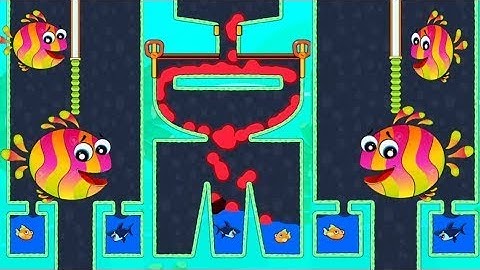 Save the fish fishadom Ios gameplay Walkthrough part 89