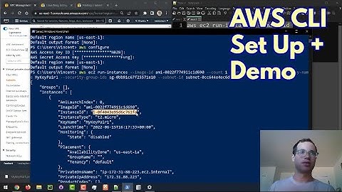 How to set up the AWS CLI to Programmatically Create EC2 Instances