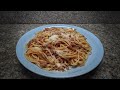 Spaghetti con carne molida, deliciosooo!!
