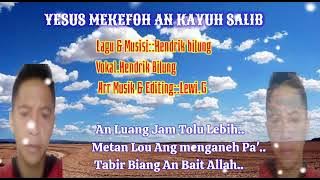 Yesus mekefoh an kayuh salib lagu paskah suku dayak punan toi