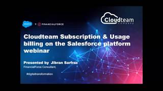 WEBINAR: subscriptions and usage billing on the Salesforce platform