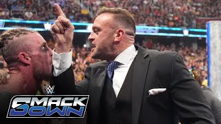 Nick Aldis Announces Epic Sixpack Tlc Match For Summerslam Smackdown Highlights July 25 2025