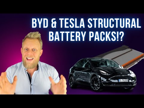 Tesla Model Y has BYD Blade batteries & structural battery pack!