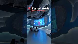 This Ferrari World Ride Nearly Broke My Brain #speedofmagic #ferrariworld