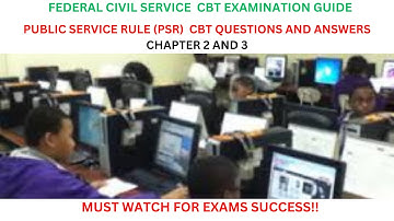 Directorate Promotion Made Easy – PSR CBT Exam Preparation Questions and Answers (Part 2)