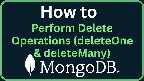 Verwijderbewerkingen uitvoeren in MongoDB (deleteOne en deleteMany)