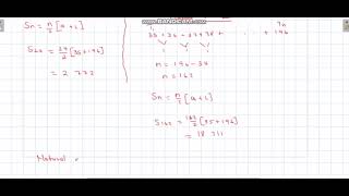 Arithmetic Sequence:Lesson 5