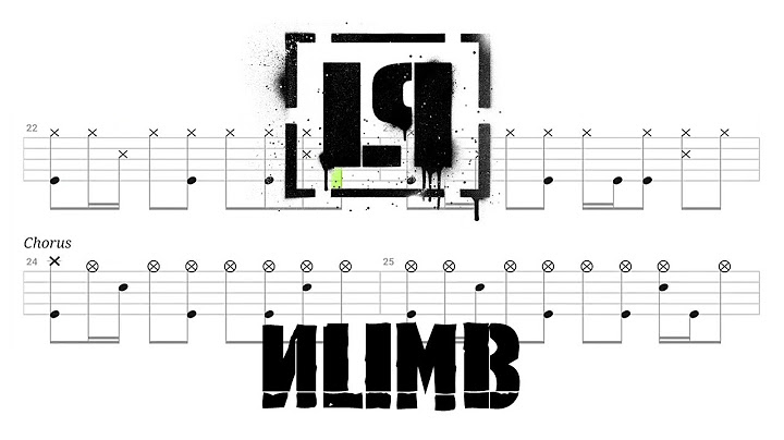 Linkin Park - Numb (🔴 Drum Notation | Tutorial) @chamisdrums Bass on @ChamisBass