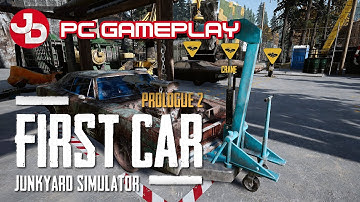 Junkyard Simulator: First Car PC Gameplay 1440p 60fps