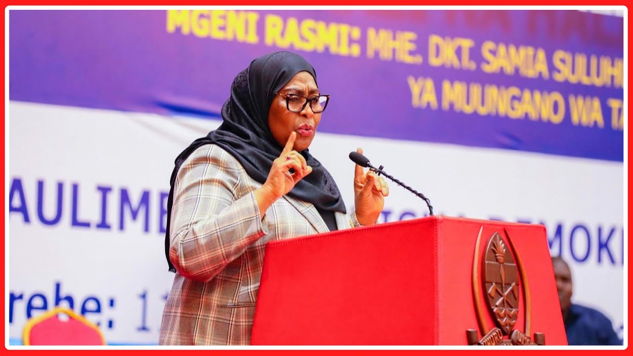 🔴 LIVE | RAIS SAMIA ANAHUTUBIA TAIFA MUDA HUU... - YouTube