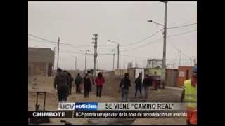 MEDIANTE OBRAS POR IMPUESTO, CONOCIDO BANCO RECONSTRUIRÍA AV. CAMINO REAL