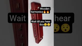 HOMEMADE HARMONICA AMAZING SOUND #harmonica #diy #easymaking #music #how #howto #craft #homemade