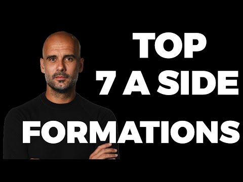 Best 7 A Side Football Formations Strategies Youtube