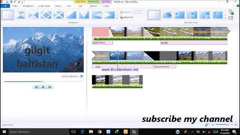 How to use windows movie maker in windows 10 (in urdu)