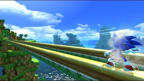 Sonic Generations with no Boost Effects