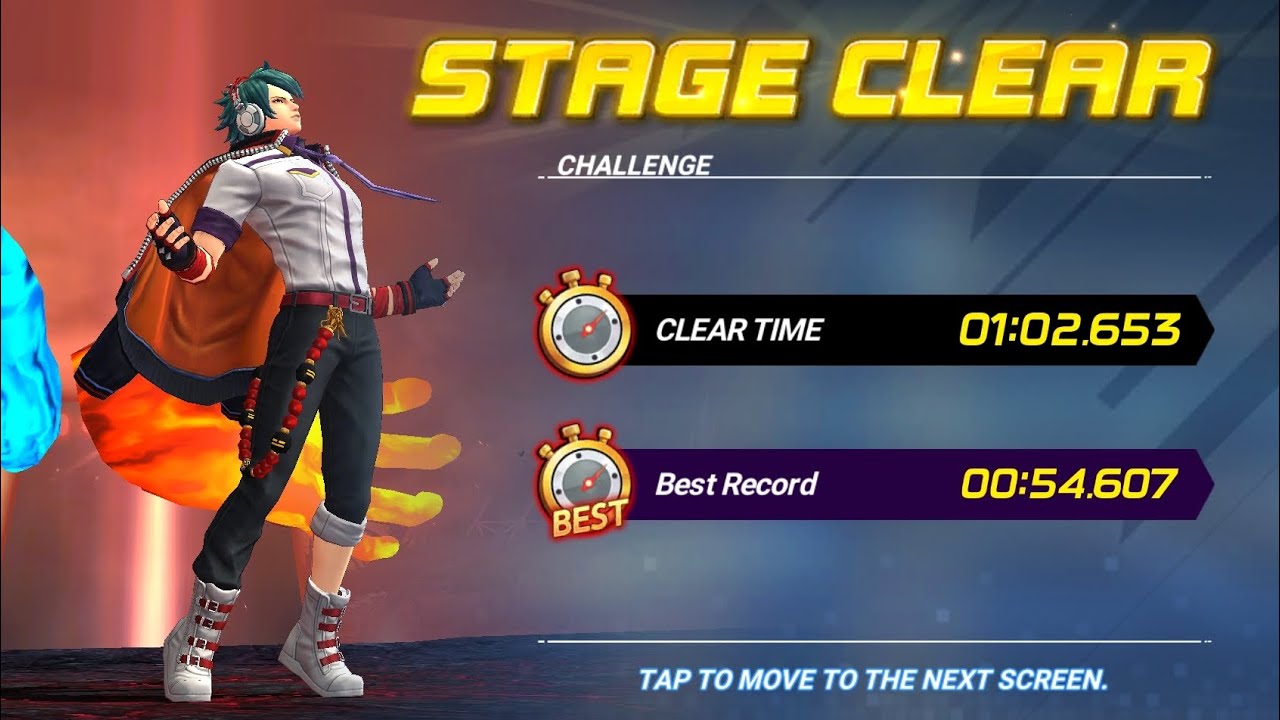 EX Shun'ei XV is the master of Veteran Time Time Attack Challenge SS Rank in KOF ALLSTAR