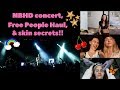 NBHD concert, free people haul, &amp; my skin secrets! ~devon lee carlson🌟