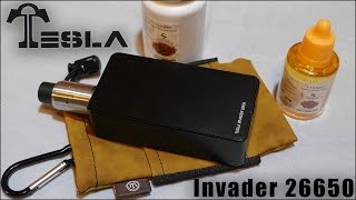 Посылка с Китая Мод Tesla Invader 26650 Дрипка Velocity и Жижы Hangsen Посылка с Китая Мод Tesla Invader 26650 Дрипка Velocity и Жижы Hangsen