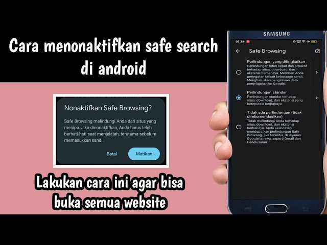 Cara Menonaktifkan Safe Search You