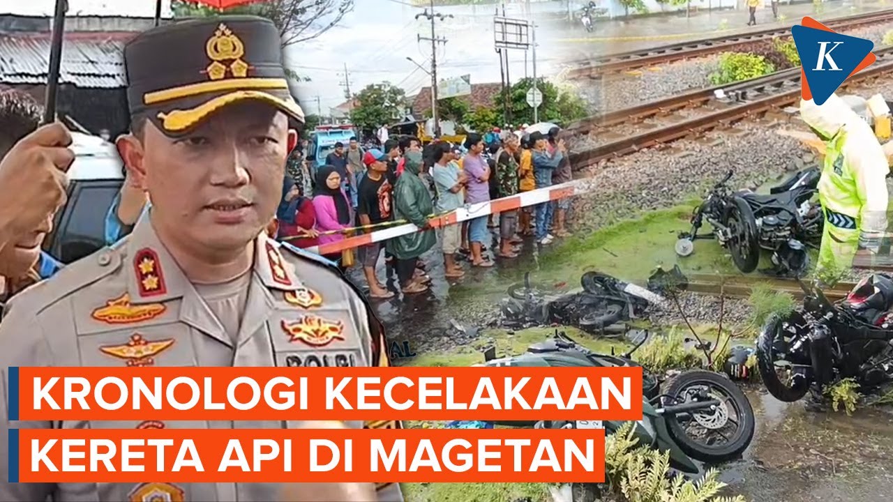 Kronologi Kecelakaan Kereta Api Malioboro Express di Magetan