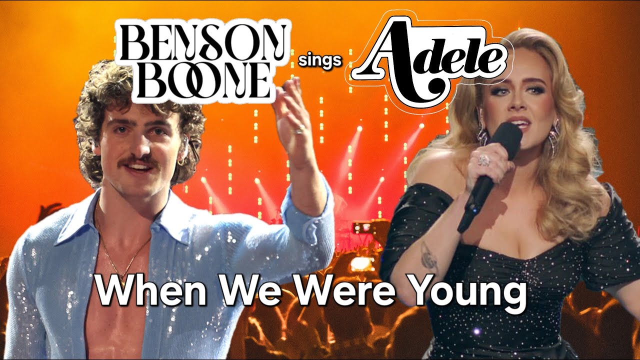 Benson Boone Covers Adele’s When We Were Young | Live Performance