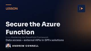 Secure an Azure Function REST API with Entra ID