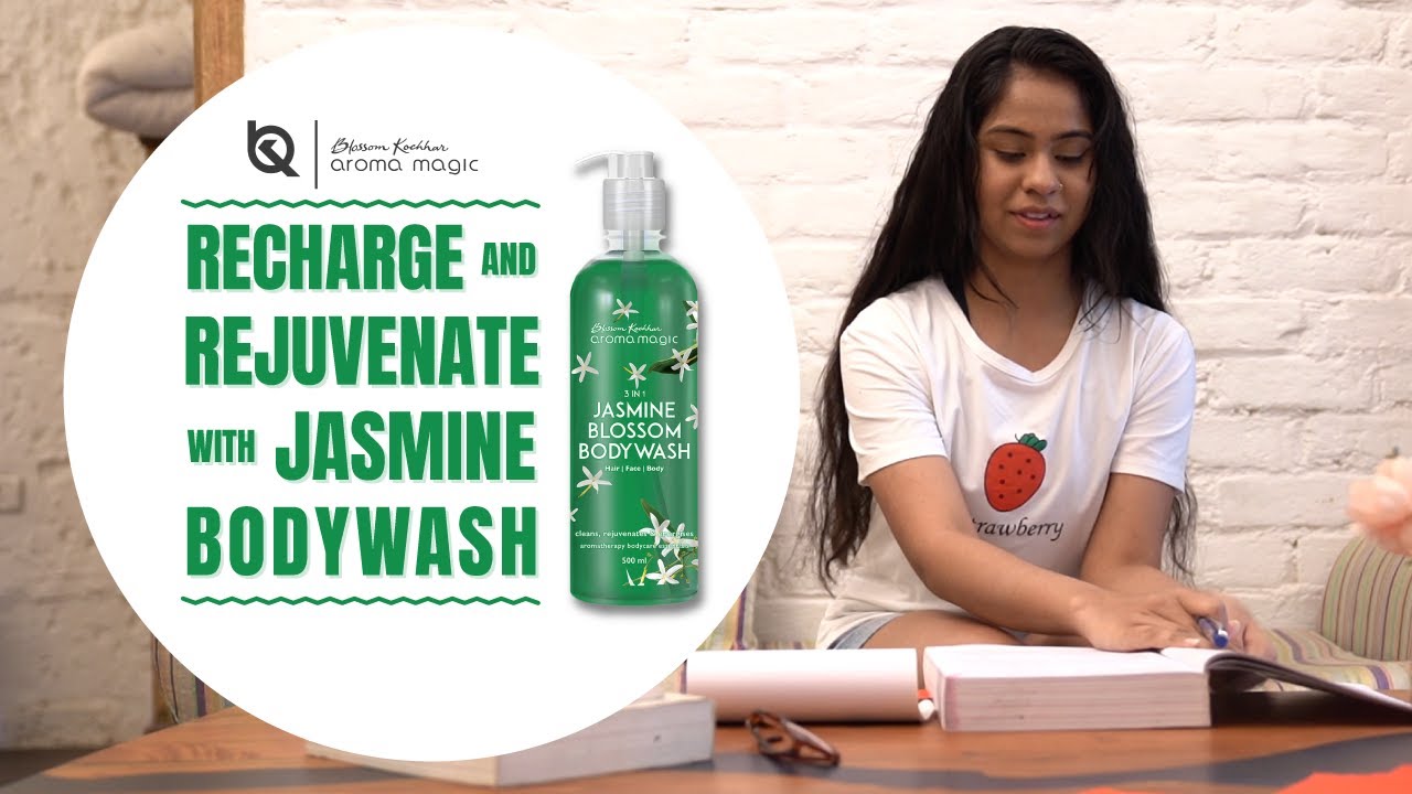 Jasmine Blossom ボディミルク＆シャワークリーム セット 3-in-1 Jasmine Blossom Body Wash for Hair, Face & Body Cleanser