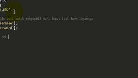 Tutorial Membuat Form Login dan Logout dengan PHP dan SESSION