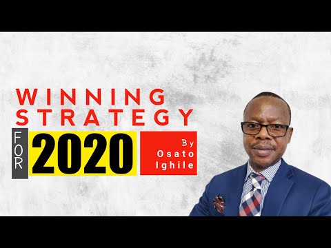 Winning Strategy For Every New Year — Osato Ighile