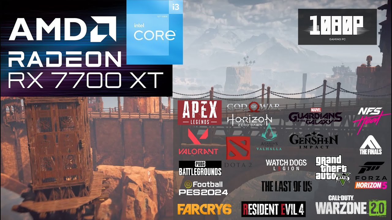 I3 12 100f RX 7700 XT Gaming Performance YouTube i3-12-100f-rx-7700-xt-gaming-performance-youtube