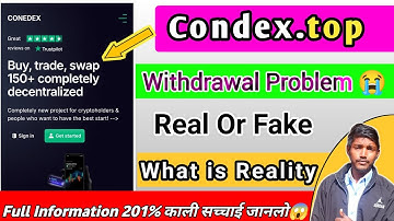 Condex.top Real Or Fake | Condex.top Withdrawal Problem 😭 | condex.top How To Use | condex.top Web
