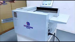 8335H high speed creasing / perforating machine operating instruction