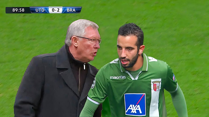 The Day Ruben Amorim Shocked Sir Alex Ferguson in 2012