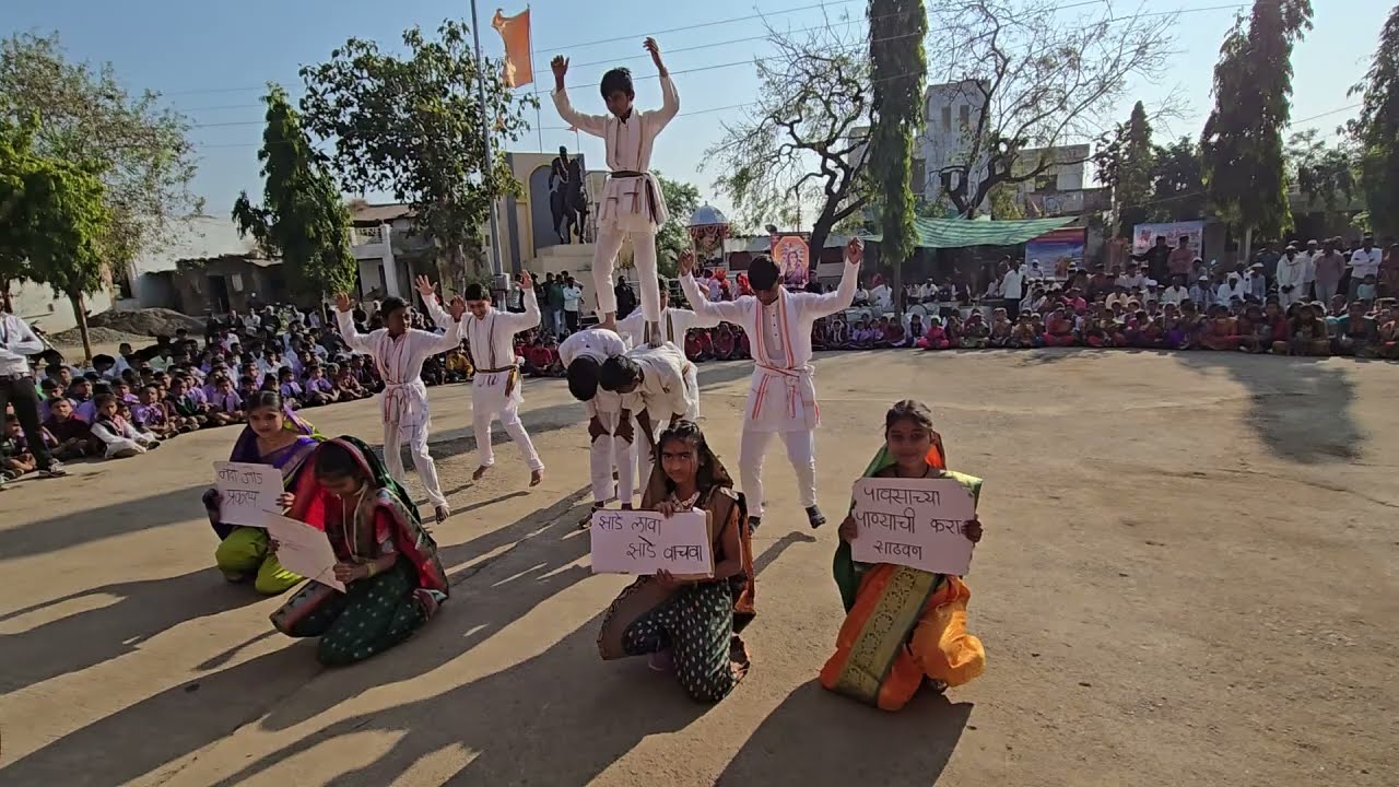 पाणी हरवल कोणी ते चोरल भरूदड🏞Save water save earth theam dance 