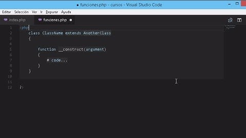 Programación orientada a objetos (POO) - PHP