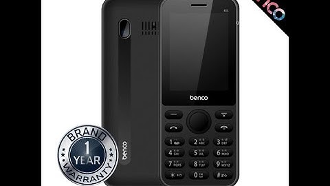 BENCO P25 MT6261 FLASH FILE